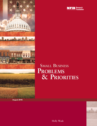 NFIB Problems and Priorities 2016
